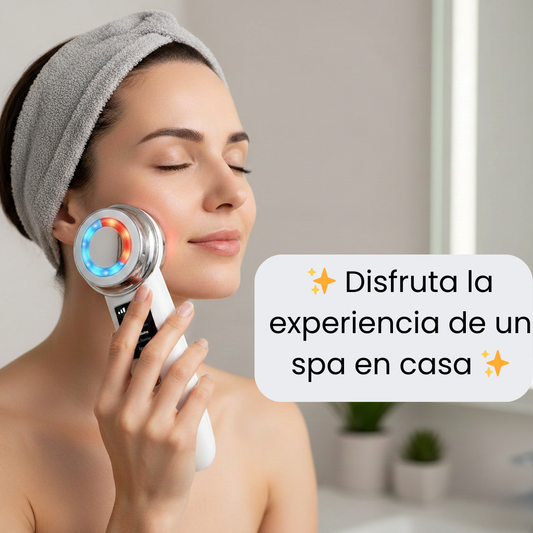 Masajeador Limpieza Facial LED